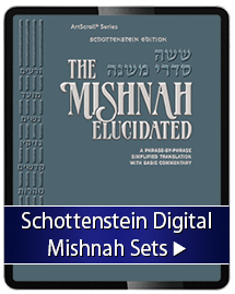 Schottenstein Digital Mishnah English - Sets