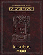 Schottenstein Ed Talmud - English Apple/Android Edition [#28] - Kesubos Vol 3 (78a-112b)